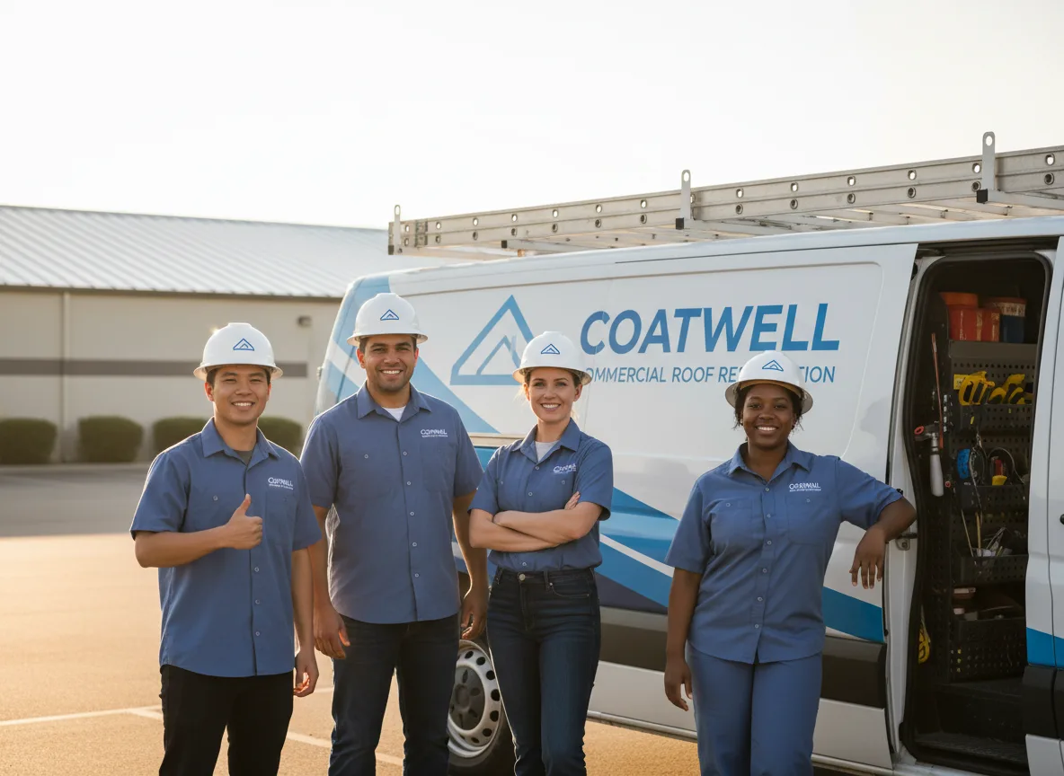 Commercial roof coating company in Velma, OK